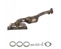 Catalytic converter BMW 523i 525i 560i 630i from 2007 Quality of parts according to GVO P replacement with original quality