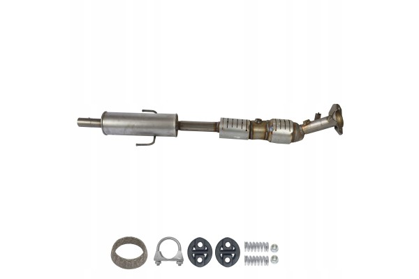 Catalytic converter MAZDA 6 1 8 120HP from 2002 mounting hardware Catalog number of the part 25090
