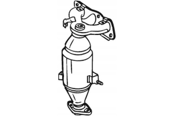 CATALYTIC CONVERTER 090 012 BOSAL CITROEN PEUGEOT TOYOTA Packaging status original