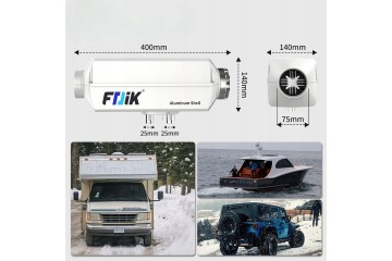 Parking heater FDIK 5kW 12V diesel LCD heater EAN GTIN 5900670010383