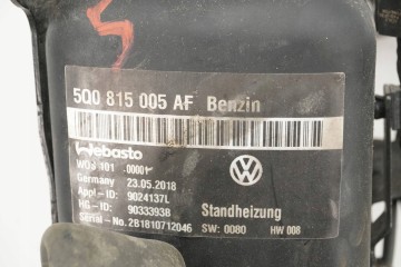 Calefactor de estacionamiento Webasto para VW, Skoda, Seat, Audi 5Q081