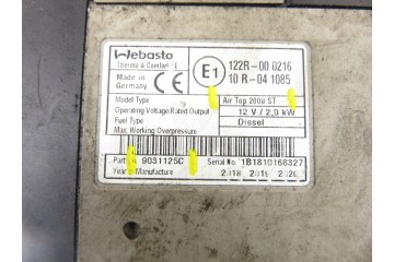 Webasto AirTop 2000STC 12V 9031125C Car type cargo vans passenger cars