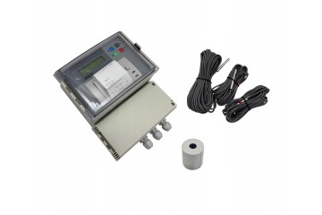 Thermograph temperature recorder with printer ESCO DR 401 3 Sensors
