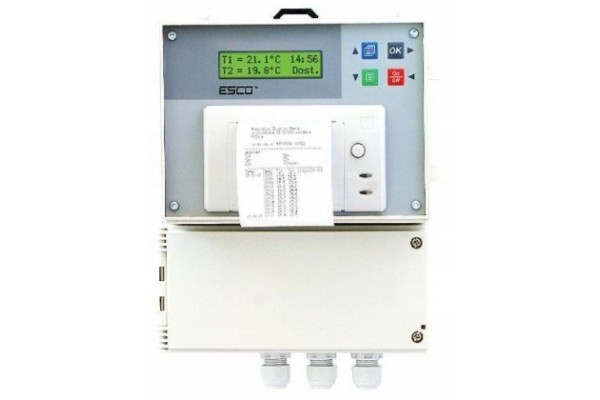 Thermograph temperature recorder with printer ESCO DR 401 3 Sensors Catalog number of the part C RT TP DR401