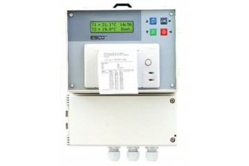 Thermograph temperature recorder with printer ESCO DR 401 3 Sensors Catalog number of the part C RT TP DR401