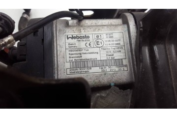 WEBASTO VW TOURAN 1 6 TDI 2011 THERMO TOP VEVO Part manufacturer Volkswagen OE