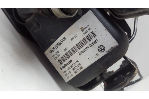WEBASTO VW TOURAN 1.6 TDI 2011 THERMO TOP VEVO