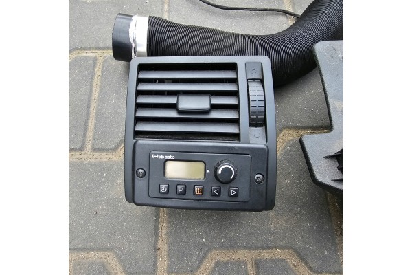 VW T5 T5 LIFT heating panel step installation WEBASTO AIRTOP 2000 ST Catalog number of the part VW T5 T5 LIFT ogrzewanie panel s
