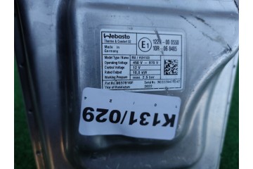 WEBASTO PARKING HEATER PORSCHE TAYCAN 9037816F K131 029 Part manufacturer Porsche OE