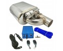 END SILENCER WITH PNEUMATIC THROTTLE 2 5 63mm BASS CONTROLLER