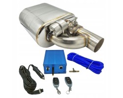 END SILENCER WITH PNEUMATIC THROTTLE 2 5 63mm BASS CONTROLLER