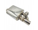 END SILENCER WITH PNEUMATIC THROTTLE 2 5 63mm BASS CONTROLLER Packaging status original