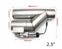 Valve Throttle Cutoff Silencer Sound Tuning Sport 2x 63 mm 2 5 INCH Catalog number of the part H 169 685