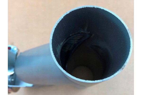 Válvula eléctrica de corte de escape con doble aletas de 2.5 pulgada