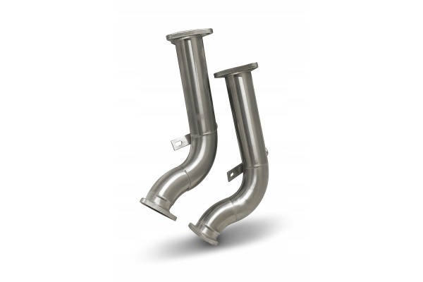 Downpipe set Audi 3 0 TFSI Compressor set left right side