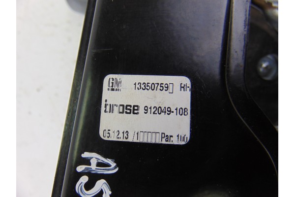 13350759  ELEVALUNAS DELANTERO DERECHO OPEL ASTRA J SPORTS TOURER Sport 2010 13350759 195862 OPEL - 3