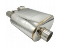 SPORTS SILENCERS WITH PNEUMATIC THROTTLE 2 5 63mm BASS STAINLESS Catalog number of the part DSE MU EMV001