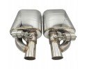 SPORTS SILENCERS WITH PNEUMATIC THROTTLE 2 5 63mm BASS STAINLESS Version European