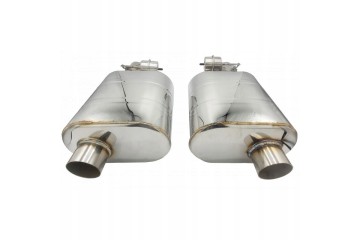 SPORTS SILENCERS WITH PNEUMATIC THROTTLE 2 5 63mm BASS STAINLESS Product weight 4 25 kg