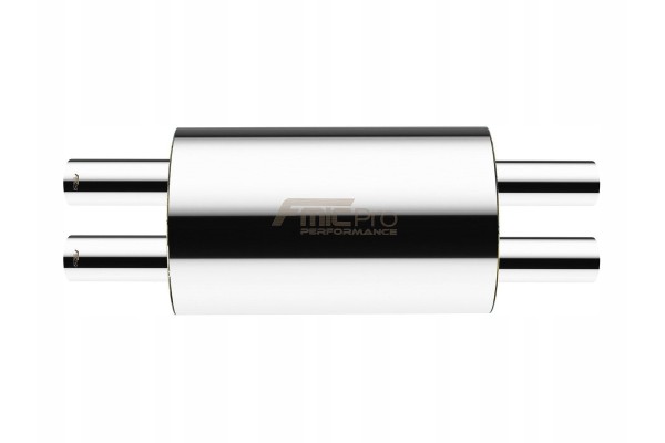 OVAL SILENCER FMIC PRO 425MM 57 57MM Quality of parts according to GVO Z replacement