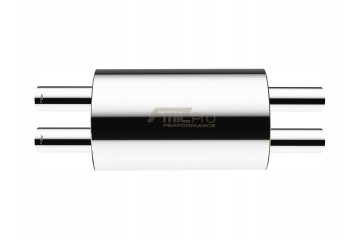 OVAL SILENCER FMIC PRO 425MM 57 57MM Quality of parts according to GVO Z replacement