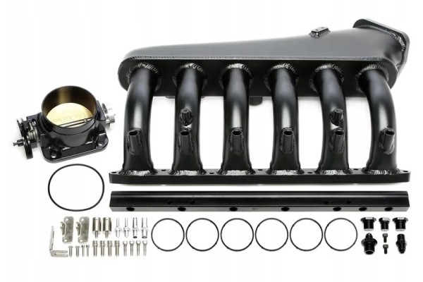Aluminium intake manifold OGC BMW TURBO M50 M50 VANOS M52 Black