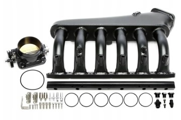 Aluminium intake manifold OGC BMW TURBO M50 M50 VANOS M52 Black