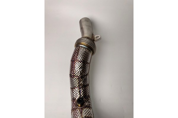 Downpipe BMW F82 F83 M4 S55 2013 sin catalizador