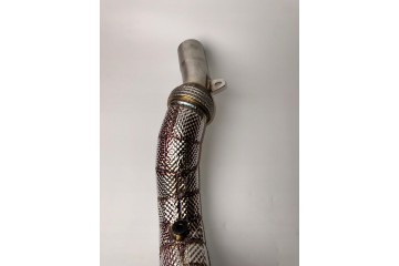 Downpipe BMW F82 F83 M4 S55 2013 sin catalizador