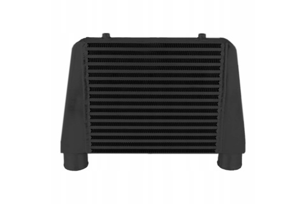 Intercooler 330x280x76mm FMIC Upper Inlet Outlet black