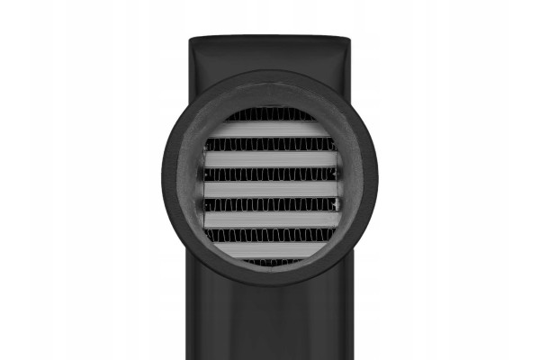 Intercooler 330x280x76mm FMIC Upper Inlet Outlet black Catalog number of the part IC33028076 UP BLACK
