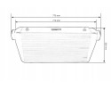 Intercooler TurboWorks 600x300x130 input 3 5 Black Car type passenger cars
