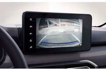 Cámara de marcha atrás SONY para DACIA JOGGER con moldura de maleter