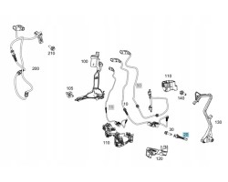 ORIGINAL ABS SENSOR FRONT MERCEDES W213 W238 W253 W257 W290