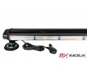 Barra de Luz de Advertencia LED 122 cm Naranja Magnética 12-24 V