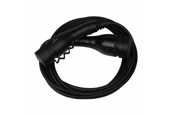 Cable Type 2 3 6kW 16A 5m for charging EV PHEV TUV