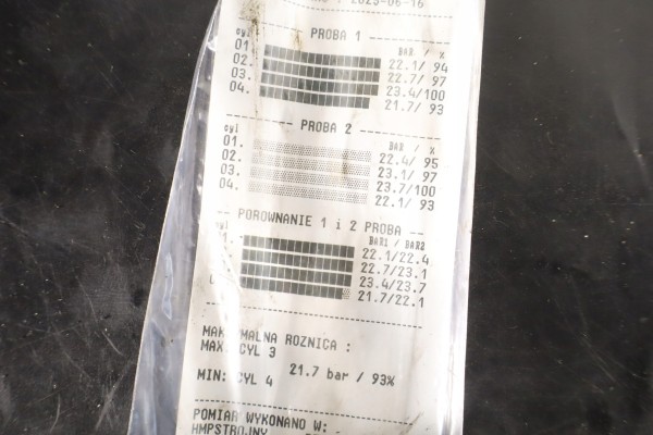 ENGINE CHRYSLER VOYAGER IV LIFT 2 8CRD 149KM 04666500AB TEST FILM Packaging status replacement