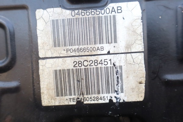 ENGINE CHRYSLER VOYAGER IV LIFT 2 8CRD 149KM 04666500AB TEST FILM Product weight with unit packaging 150 kg