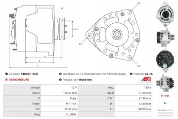 New ALFA ROMEO BRERA Alternator 939_ 2 0 JTDM 939DXP1B FIAT DOBLO Carg Version European