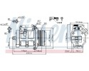COMPRESSOR AIR CONDITIONING COMPRESSOR 89077 NISSENS BMW Quality of parts according to GVO Q original with factory logo OEM OES