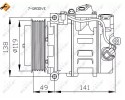 32215 NRF AIR CONDITIONING COMPRESSOR DB W203 7SEU17 DCS 17 Catalog number of the part 32215