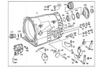 ISM GEARBOX CONTROL MODULE FOR MERCEDES W204 W205 W221 A0002701852 Product weight with unit packaging 0 3 kg