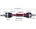 JEEP CHEROKEE KL 2014 2019 2 4L 3 2L DRIVE AXLE Catalog number of the part CH10031SE