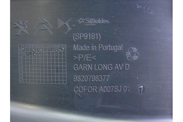 9820798377 MOLDURA DS 3 CROSSBACK