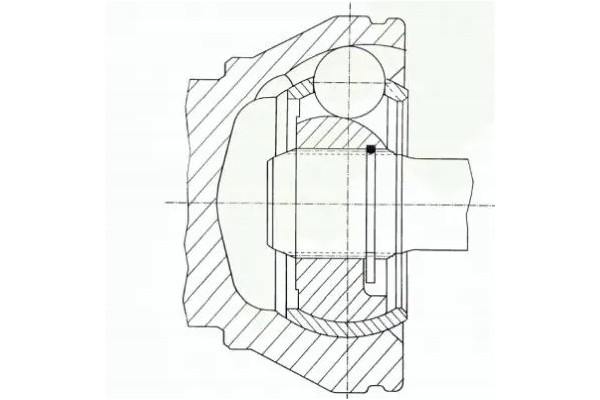 SHAFT JOINT 304843 LOBRO VW MULTIVAN Packaging status original