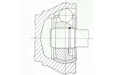 SHAFT JOINT 304843 LOBRO VW MULTIVAN Packaging status original
