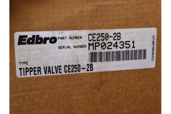Distribuidor de Válvula de Inclinación EDBRO 150/280 BAR Actuador CE