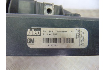 13123751 ELECTROVENTILADOR SAAB 9-3 FAMILIAR Vector 2008 13123751 196980 SAAB - 4