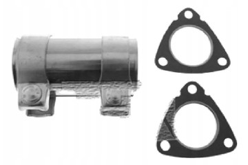 JMJ Exhaust gas catalytic converter BMW E39 520i 523i Mounting kit JMJ790233 Catalog number of the part JMJ790233