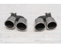 Puntas de Escape para AUDI A5 8W6 2017 Estilo S5 Juego 2 Piezas